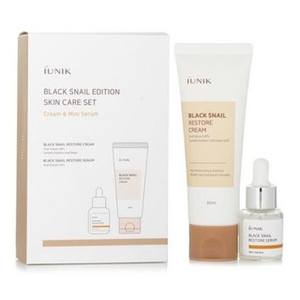 Set Skincare IUNIQ Black Snail Edition 2 Pezzi 1pz per il Viso in Offerta - Product Image 1