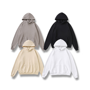 Sweat à capuche unisexe ample en molleton de coton 350 g/m² respirant, imprimé numérique personnalisé, idéal pour l'hiver - Product Image 1