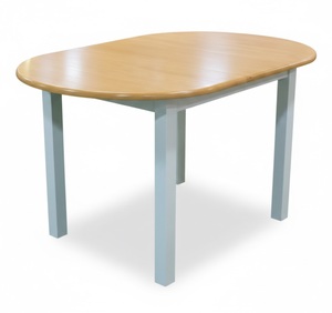 Modern Oval Wooden <b>Dining</b> Table Set with 6 <b>Chairs</b> Scandinavian Style Home Furniture for Apartment Living Room - Product Image 4
