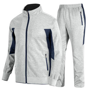 Conjunto Deportivo Slim Fit para Hombre, Chaqueta de Manga Larga de Poliéster de Peso Medio para Correr, Gimnasio y Deportes - Product Image 3