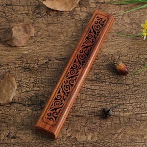 Brûleur à Bakhoor en bois artisanal élégant avec coupelle à encens en métal pour parfumer la maison et la décoration traditionnelle - Product Image 4
