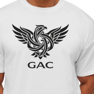 T-shirt Homme Vintage Personnalisé Col V Oversize Imprimé Dragon Épaules Tombantes Décontracté Streetwear Hip 100% Coton - Product Image 6