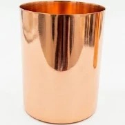 Verre isolé sous vide en cuivre pur pour l'eau potable - Design contemporain portable fait à la main - Product Image 4