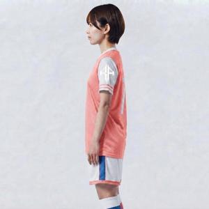 Camiseta de Fútbol para Mujer con Cierre de Pullover y Manga Corta con Estampado Sublimado, 100% Poliéster, RIVIAN ATLANTI, en Oferta - Product Image 4