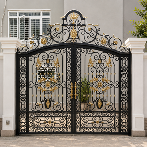 Custom Wrought Iron <b>Gates</b> for Driveways and Entrances with Premium Quality, Maximum Security, and Timeless Elegance - Product Image 4