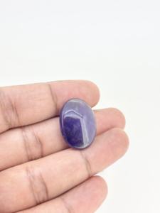 Ametyste Naturelle de Haute Qualité, Cabochon Taille Ovale, Vente en Gros Exclusive, Certifiée par un Certificat de Troisième Partie, Calibrée, Bijoux en Vrac - Product Image 5