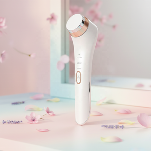 Masseur oculaire chaud et froid, appareil de soin des yeux à vibrations soniques rechargeable pour les cernes, les poches, le rajeunissement de la peau - Product Image 1