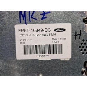 มาตรวัดความเร็ว MKZ facelift ปี 2017 2016-2020 มือสอง ของแท้ FP5T10849DC - Product Image 4