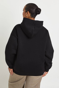 Sweat-shirts pour femmes de haute qualité 100% coton avec logo personnalisé sur le devant, en polaire respirant pour l'automne et l'hiver - Product Image 5