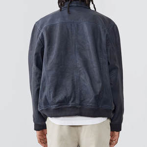 Veste coupe-vent personnalisée avec logo, style streetwear, pour hommes, sport, imperméable et respirante, en polyester, vente en ligne - Product Image 3