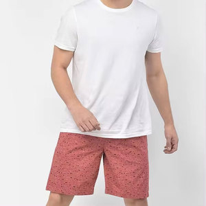 Men's High Quality 100% Cotton <b>Canvas</b> Athletic Shorts Custom Logo Front Quick Dry Mid Waist Drawstring Closure Private Label - Product Image 6