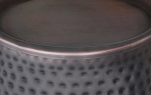 Foundrt <b>Table</b> Modern Industrial Metal Coffee <b>Table</b> With Textured Finish For Living Room Furniture - Product Image 4
