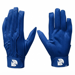 Gants de frappe de baseball pour adultes, joueurs professionnels, avec protection de la paume en cuir durable, respirants, confortables et flexibles - Product Image 1