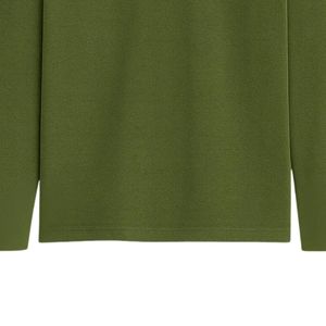 Polo de golf à manches longues en maille pour homme, personnalisé, décontracté, avec poignets côtelés, pour tenue d'équipe professionnelle, vente en gros - Product Image 5