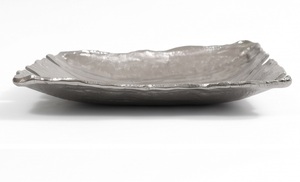Royal Luxuries Unique Modern Luxury Fancy Nickel Plated Serving Dish Platter for Home <b>Kitchen</b> Weeding and Parties <b>Decoration</b> - Product Image 2