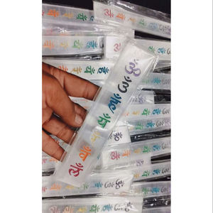 แท่งคริสตัลเซเลไนต์สลักมนต์สันสกฤตขายส่ง สำหรับการทำเรกิ บำบัดพลังงาน และปรับสมดุลจักระ - Product Image 1