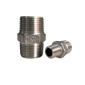 Conector Hexagonal de Acero Inoxidable de Alta Calidad, 3/8'', Superficie Lisa, Logotipo OEM Personalizado, Embalaje para Diversas Industrias - Product Image 2