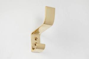 Perchero de Metal Resistente con Doble Gancho y Recubrimiento en Polvo para Ropa y Toallas, para el Hogar - Product Image 4