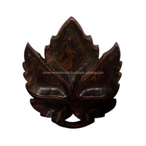 Plateau en bois de style feuille à forte demande Solution de service élégante pour servir des collations et des fruits secs Plusieurs options disponibles - Product Image 3