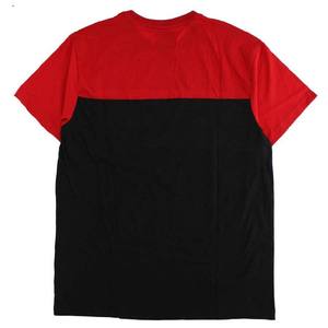 Men's Color Blocking Knitted <b>T</b>-<b>Shirt</b> Set Custom Design Crew Neck Casual Summer Breathable Shorts 2 Piece Summer Set - Product Image 5