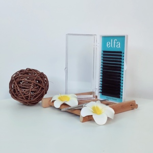 Vente en gros 18-20 lignes méga volume extensions de cils en soie marron foncé 0.15mm d'épaisseur logo personnalisé meilleure vente du vendeur - Product Image 1