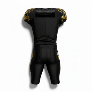 Uniforme de fútbol americano personalizado con nombre y números del equipo, ropa de fútbol al por mayor, ropa deportiva para jóvenes y adultos - Product Image 2