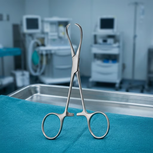 Pince hémostatique chirurgicale manuelle de classe I, ensemble d'instruments métalliques pour la chirurgie générale en milieu hospitalier - Product Image 3