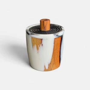 Quemador de incienso árabe de resina y madera, hecho a mano, de alta calidad, para aroma de Oud, decoración tradicional para el hogar, venta al por mayor. - Product Image 4