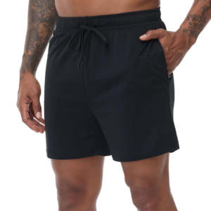 Pantalones Cortos Deportivos para Hombre 2026, de Algodón y Felpa, Color Negro, para Natación, Playa, Fitness, Running, Transpirables, de Felpa Francesa, para Gimnasio - Product Image 2