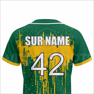 Conjunto de Uniforme de Béisbol Personalizado 2026, Elástico en Cuatro Direcciones, Ecológico, de Secado Rápido, Transpirable, Sublimado, de Poliéster, para Equipos, OEM, al por Mayor - Product Image 5