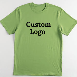 Camisetas de Hombre de Manga Corta, Color Sólido, 100% Algodón, Secado Rápido, Transpirables, Cuello Redondo, Estampadas - Product Image 2