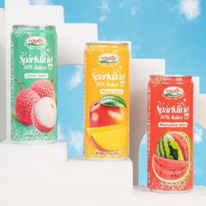 น้ำผลไม้สปาร์คกลิ้งผสมน้ำทับทิม 320 มล. น้ำผลไม้กระป๋อง นาวอน เครื่องดื่มอัดลม เวียดนาม น้ำอัดลม อาหารและเครื่องดื่ม - Product Image 6