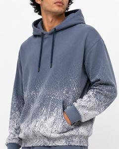 Men's Trending Hooded Sweatshirt Solid Regular Fit Casual Pullover Pocket Autumn Breathable Knitted 100% Cotton <b>Raglan</b> Sleeve - Product Image 6