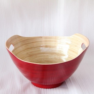 Tazón de bambú hilado ecológico natural, productos hechos a mano, ensaladera multifuncional de Vietnam del exportador de fábrica de Vietnam - Product Image 5