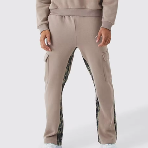 Conjunto de Sudadera con Capucha y Pantalones Cargo con Parches de Camuflaje para Hombre, Ropa Deportiva Casual de Dos Piezas, Logotipo Personalizado - Product Image 6