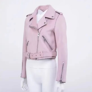 Leather <b>Jacket</b> in Premium Packaging Low Price Women Leather <b>Jackets</b> Fashion New Arrival Customized Genuine Leather <b>Jackets</b> - Product Image 2