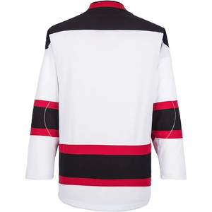 Wholesale Uniform Set with Custom Double Side Embroidered Numbers, Crop Top, <b>Socks</b>, Retro Sublimation Ice Hockey - Product Image 3