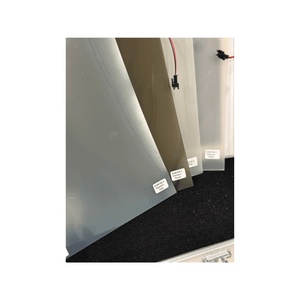 PDLC Portes pliantes modernes intelligentes en acier et PVC avec fonction insonorisée pour salon et bureau à domicile - Product Image 4