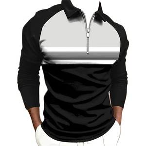 Polo de golf para hombre hecho a medida al por mayor, Polo de algodón puro de alta calidad, nuevo diseño, superventas, Polo en blanco - Product Image 4