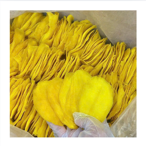 Tranches de mangue séchées en vrac, naturelles, dorées, sucrées, moelleuses, collantes, collation fruitée 5kg, 15-20% d'humidité - Product Image 1