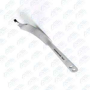 Instrumento Quirúrgico Ortopédico Manual Curvo Tipo Palanca para Huesos, Retractor de Gancho de 20 mm, Instrumento Quirúrgico Hohmann - Product Image 4