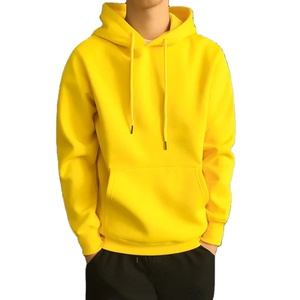 Sudaderas con Capucha y Cremallera de Alta Calidad 100% Algodón para Hombre, Invierno, Lisas, de Forro Polar - Product Image 1