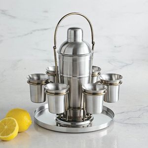 Verres à shot en acier inoxydable poli miroir, en matériau de qualité alimentaire, durables et réutilisables pour la consommation et les voyages - Product Image 6