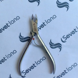 Pinza de cutícula de corte suave súper fino. Alicates de cutícula de acero inoxidable con resorte doble, de Sevetlana Instruments - Product Image 6