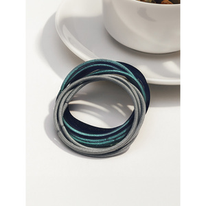 10 bandeaux minces en caoutchouc sans pointe de différentes couleurs - Product Image 1