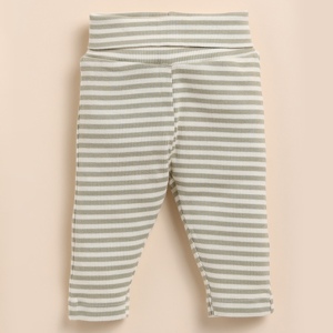 Premium Quality Organic Bamboo Elastane Drawstring Leggings Dewkist Stripe - Product Image 1