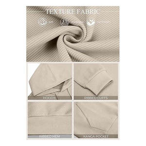 Sweat-shirts personnalisés à logo 3D les plus vendus pour hommes, tissu French Terry lourd 500 g/m², coupe ample - Product Image 2