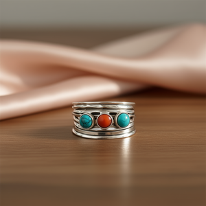 Anillo broche con múltiples piedras, 7,4 gramos - Product Image 3