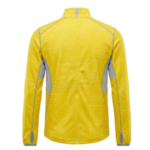 Men Athletic Running Winter <b>Jacket</b> Lightweight Sportswear Layer For Jogging Walking <b>Workout</b> Training And Fitness Routines - Product Image 2