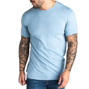 เสื้อยืดลำลองสำหรับผู้ชายเสื้อยืดออกกำลังกายผ้าคอตตอนติดตั้ง100% ระบายอากาศเป็นมิตรกับสิ่งแวดล้อมพร้อมโลโก้ออกแบบได้ตามต้องการ - Product Image 5